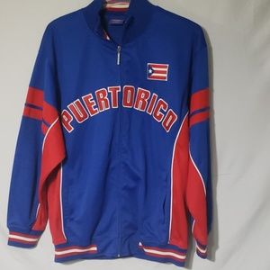 Puerto Rico Track suit Top And Bottom Size XL
